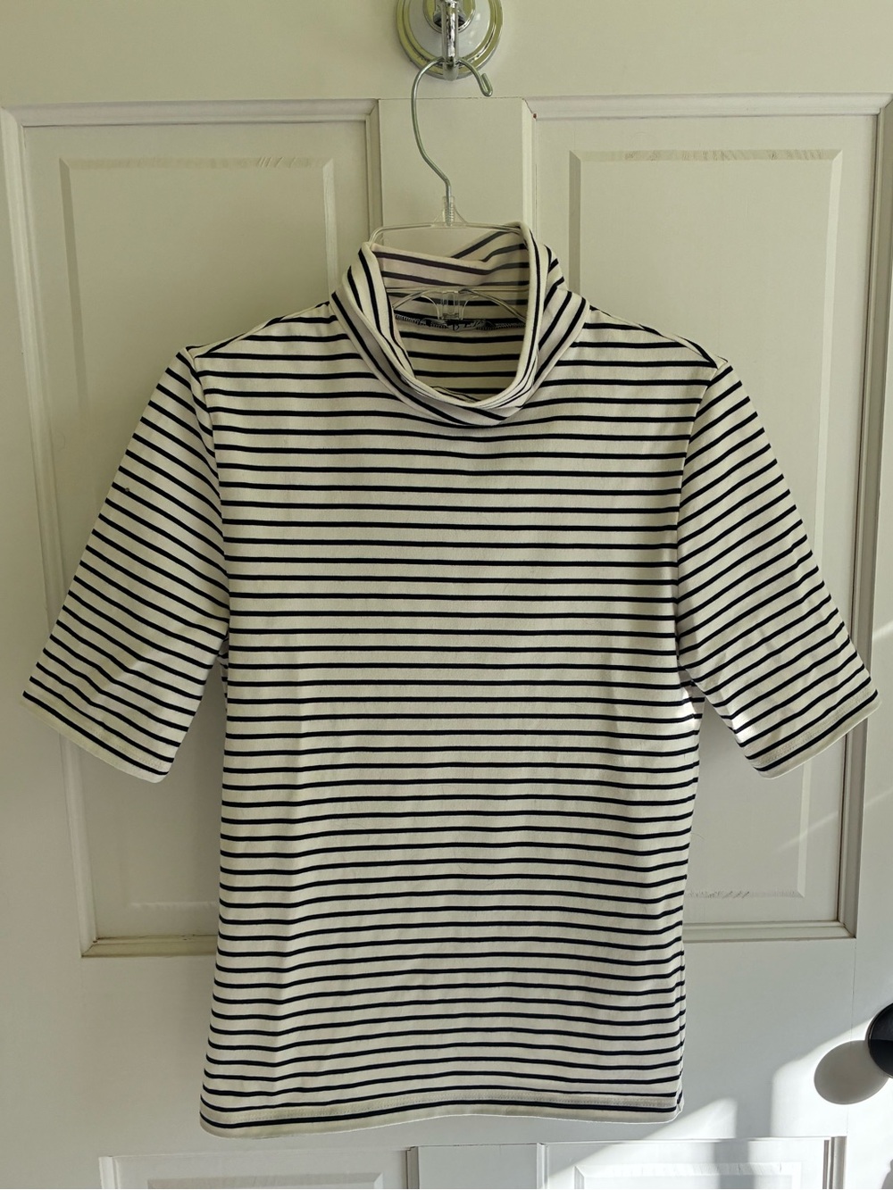 J Crew Mock Neck Top